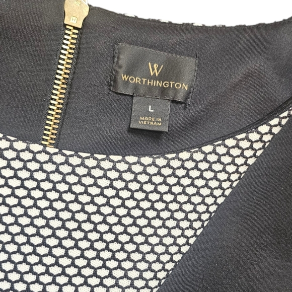 Worthington color block midi. Large. - Picture 3 of 5